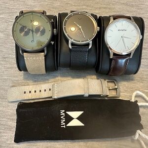 Lot of 3 MVMT watches